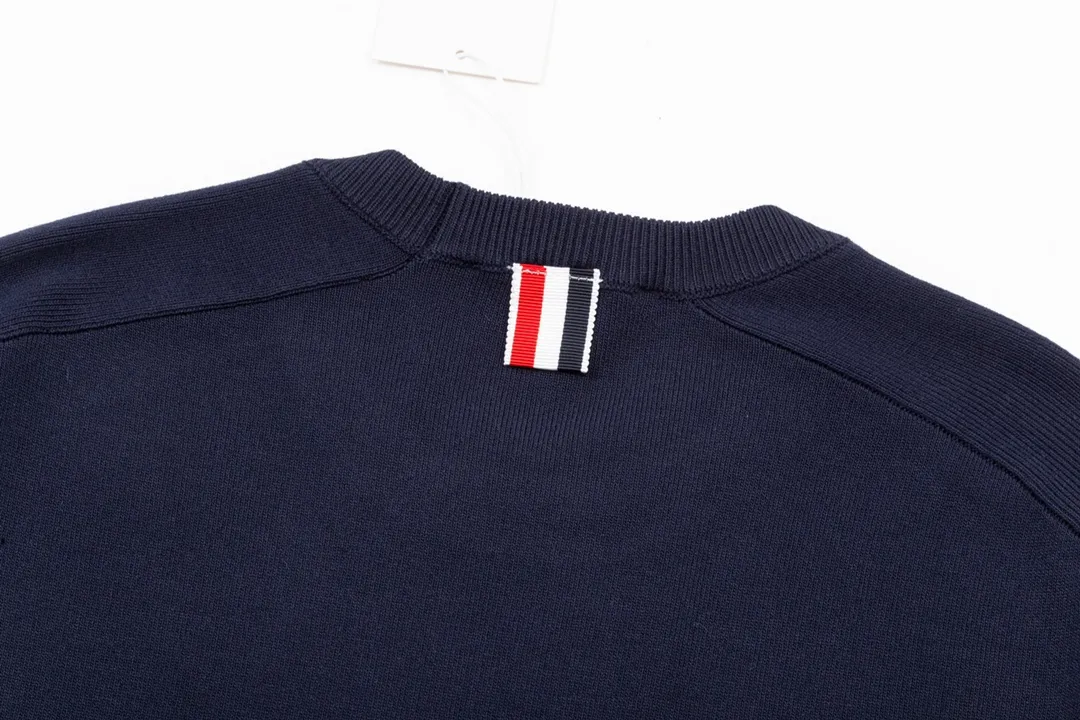Thom Browne ➡️ POLO ， Retro Same Style Versatile : Size：M-3XL